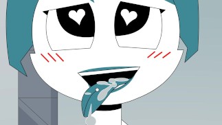 TEENAGE ROBOT X SILBER! Rule34 Karikatur