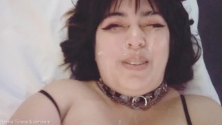 Este hijo de puta me acabó en la carita 💦 ft cerdann