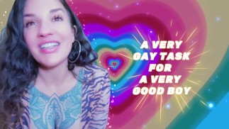Zachęta gejowska dla Bi Curious Bitch Boy