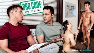 "Jeśli nie dostaniesz tatuażu, będę ssać twojego kutasa" - Jayden Marcos, Kyle Fletcher - NextDoorStudios