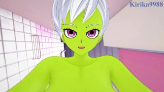 Cheelai a já máme intenzivní sex ve sprše. - Dragon Ball Super POV Hentai