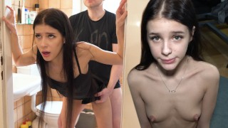 СДЕЛАЙ МЕНЯ КРАСИВОЙ - Крошечную крошку из TikTok грубо трахнули перед вечеринкой - Sophie Weber