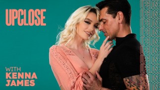 UP CLOSE - Шаловливая крошка Kenna James хочет грубого собачьего стиля от Ryan Driller после того, как ее трахнули в горло