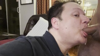 Brian gets a double dosage of cum