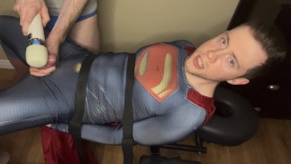 Amarrado Superman Ejaculação Twink