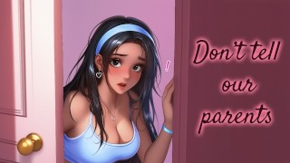 Belle soeur vous surprend en écoutant son porno [Audio érotique féminin][ASMR]