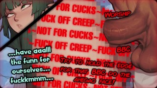 Maminka Fubuki je postavena pro BBC, ne pro vašeho malého péro ztroskotaného! Hentai Joi (Femdom Paroháč Cenzura)