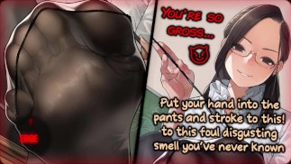 Учитель поправляет вас за то, что вы Bad Boy Hentai Joi (Femdom Feet)