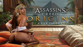 Claire Black Mentre Cleopatra è pronta a mediare un potente affare in ASSASSIN'S CREED ORIGINS A XXX