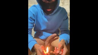 Masturbation and Smoke WITH CUMSHOT