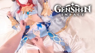 【原神】POV🧡ニィロウ女装コスプレして、セフレと中出しSEX【個人撮影】 3