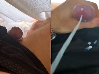 Masturbando-se Secretamente Debaixo Das Cobertas! Posso Ser Notado a Qualquer Momento!