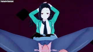 Saegusa Mayumi from Mahouka Koukou no Rettousei Gives You A Footjob Hentai POV