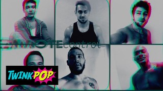 TWINKPOP - Смотрите, как шесть самых горячих жеребцов вытаскивают свои члены и играют перед камерой