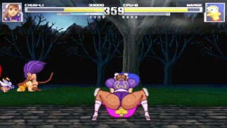 Chun li contro Marge (Mugen)