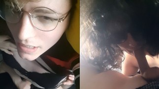 Una ragazza trans succhia un'altra ragazza trans