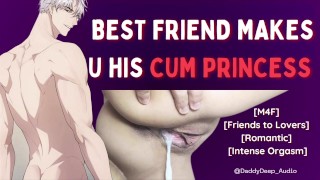 Nejlepší přítel se přizná ke svým Love, pak libruje vaši mokrou kundičku | Mužské sténání Audio | ASMR