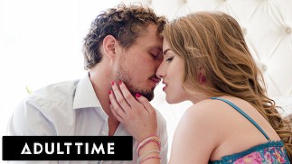 ADULT TIME - ¡La hermosa Octavia Red es Fantasy cumplida por su novio doting!