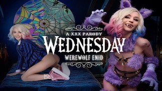 Emma Rosie comme le Féroce & Fuckable Furry WEDNESDAY Babe WEREWOLF ENID vous veut