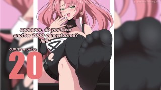 Nicole хочет опустошить твой кошелек Тизер JOI(финдом, фут-фетиш, носочный фетиш, женское доминирование)
