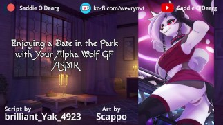 Enjoying a Date in the Park with Your Alpha Wolf GF