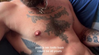 {4k} Chlupatý sexy španělský táta špinavě mluví a baví se / anglické titulky 😈