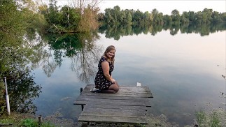 Spontaner Outdoor-Quickie am See! WURDE ICH ERKANNT?