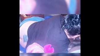 Bez zębów magiczna gumjob najlepiej przypadkowo nakręcić głowę na twarz