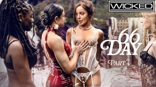 Vanna Bardot присоединяется к All Girl Foursome в качестве запасной, чтобы съесть киску