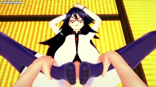 Полночь от Boku No Hero Academia дает вам хентай футфетиш POV