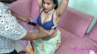 (Moosa Tailor) seduce e scopa forte Pinki Bhabhi durante la misurazione del suo petto