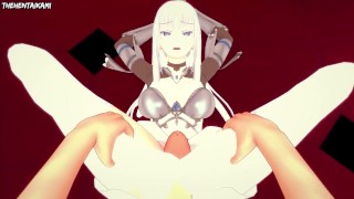 Noint de Arifureta dá-lhe um footjob Hentai POV