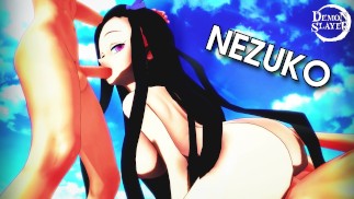 NEZUKO DEMON SLAYER GETS FUCKED BY YOU SPECIAL VIDEO - HENTAI CREAMPIE / CUM [DELUXE]