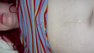 Cumming auf meine BBW Stiefschwester