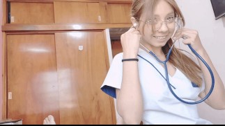 POV - Joven Enfermera Me Ayuda a Sentirme Mejor Con Sexo - AbyMew