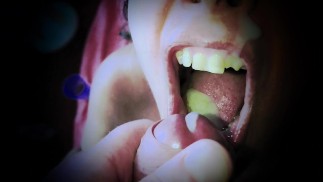 Real cum swallowing milf