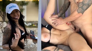 Comi a vizinha safada que é casada com policial