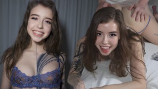 Я ИСПОЛЬЗОВАЛ ЕЕ ДЫРОЧКИ КАК FLESHLIGHT - Великолепная шлюха EDEN IVY Грубый секс и горловой пирог - TIKTOK LIFE