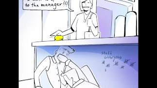 Hotelový personál veřejné kouření