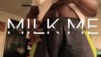 Milk Me Babe Just Like That (BBC mannelijke streelt lul voor facetime met stiefzus)
