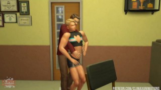 Dyrektor uwiedziony przez cipkę chłopca z FTM: Sims 4