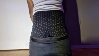 Solo mannelijke droge humping luid kreunende ruwe handsfree cum