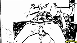 Histórias de travestis 3 - Versão 2D Manga estilo - Parte 3