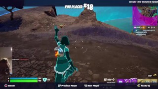 THROWING ROCK HAR DICKS AT HOES / FORTNITE