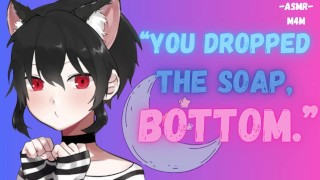 femboy gangbanged por prisioneiros