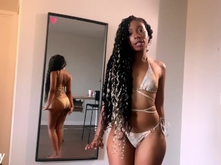 4K Sexy Tiny Bikini try on Haul