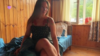 Fucked a Strange Neighbor and Gave Her a Cock in Her Mouth