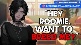 [F4M] Goth spolubydlící vás rozptyluje svými prsy [dojení vašeho ptáka] [cum na moje prsa] | ASMR GF