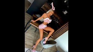 lea keler 2001 bunny costume