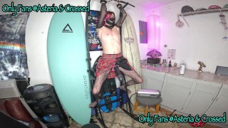 Femboy Ruined Orgasm Self Bondage Fail